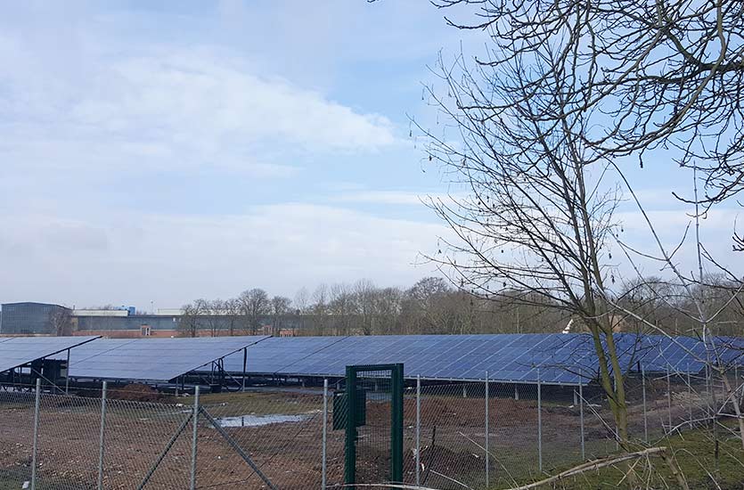 Solarpark former sports ground